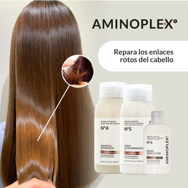 AMINOPLEX® Kit Tratamiento Capilar N°4 + N°5 + N°6 - Nova Oficial -