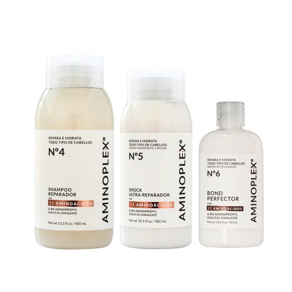 AMINOPLEX® Kit Tratamiento Capilar N°4 + N°5 + N°6 - Nova Oficial -