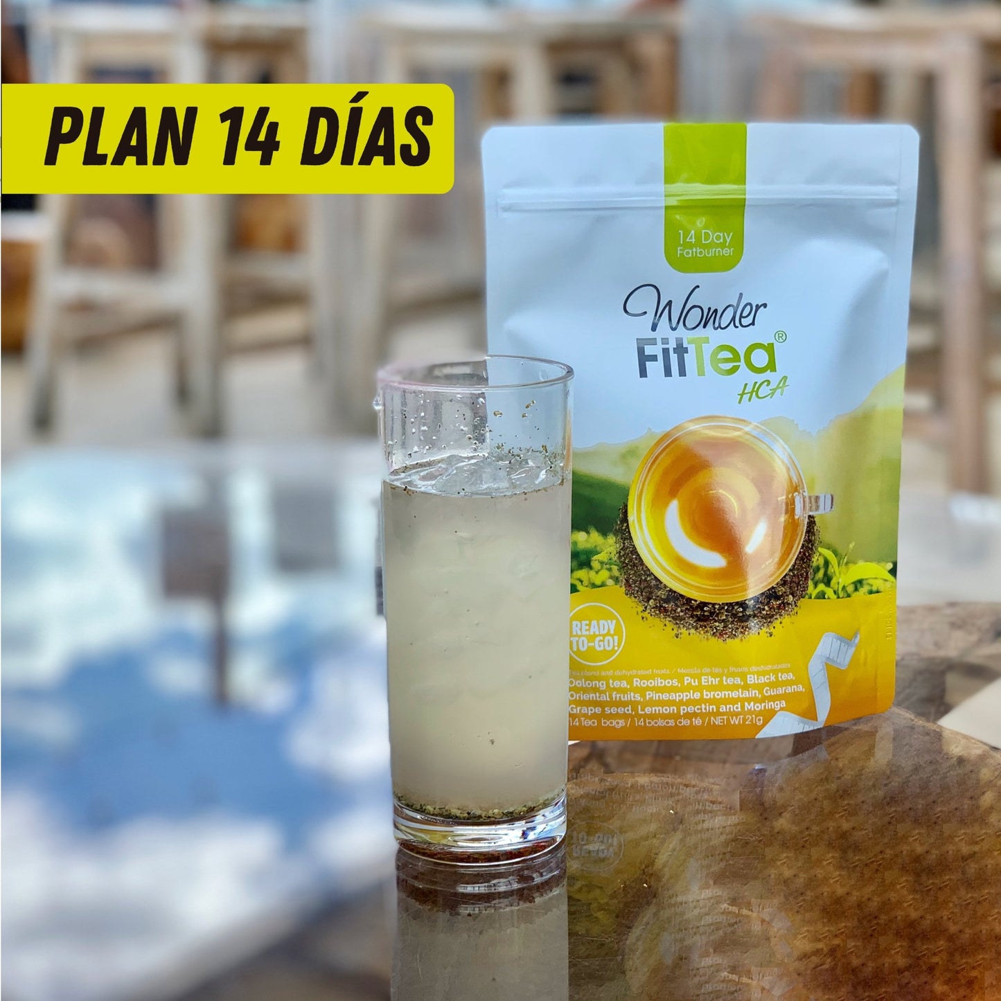 WONDER FIT TEA HCA / TÉ PARA EL DÍA - Nova Oficial -