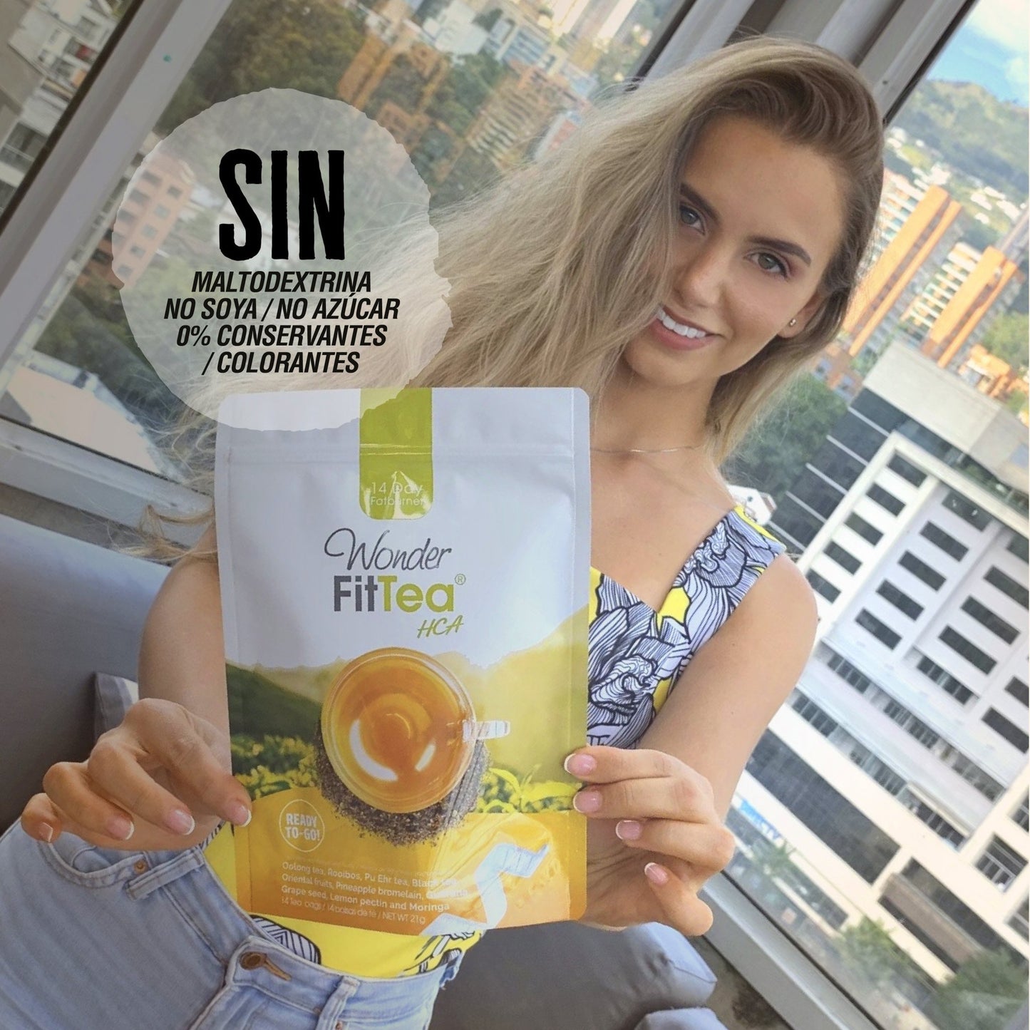 WONDER FIT TEA HCA / TÉ PARA EL DÍA - Nova Oficial -