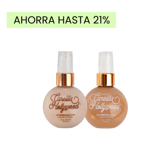 COMBO X2 CANELITA HOLLYWOOD® NATURAL + INTENSO