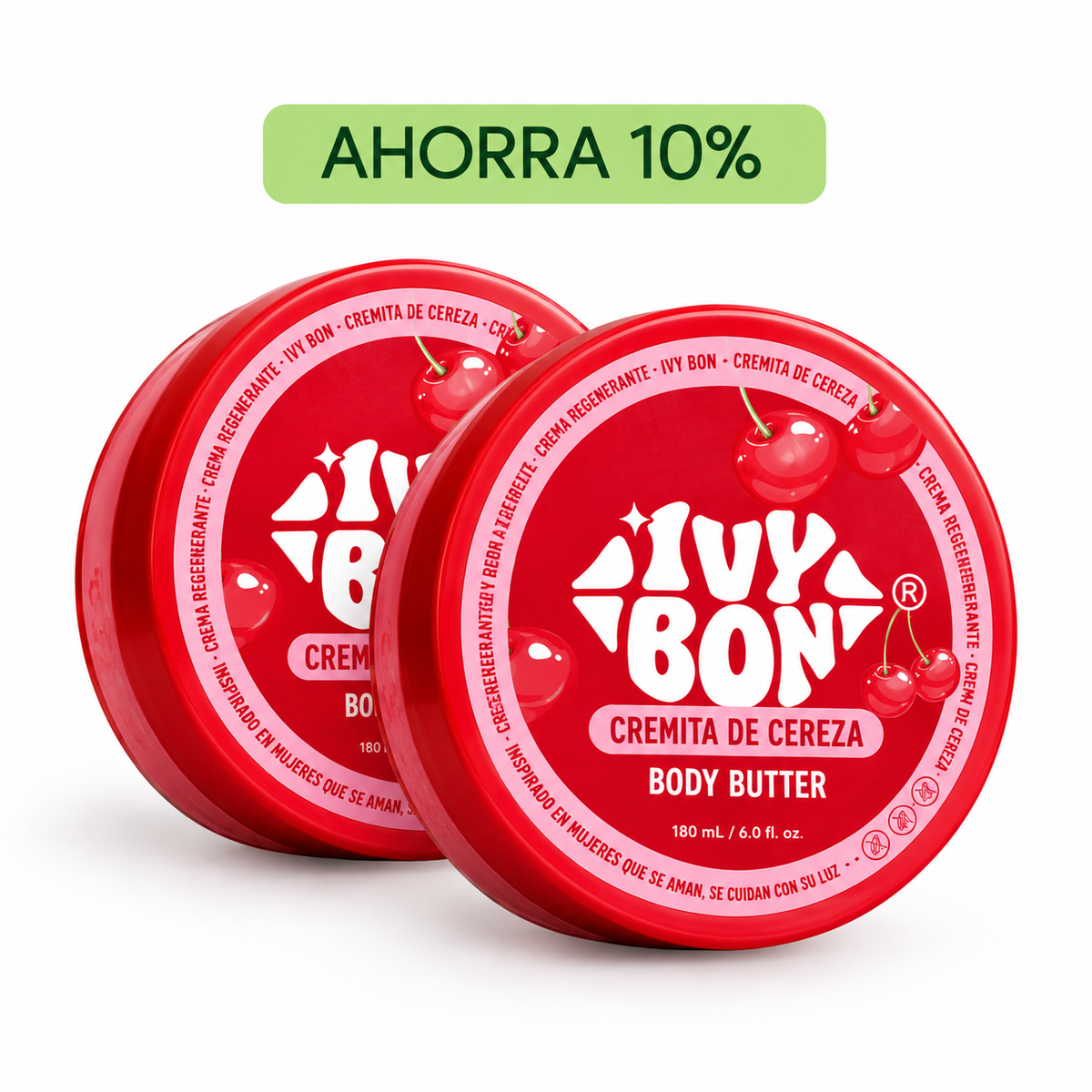 COMBO X2 IVY BON® CREMITA DE CEREZA