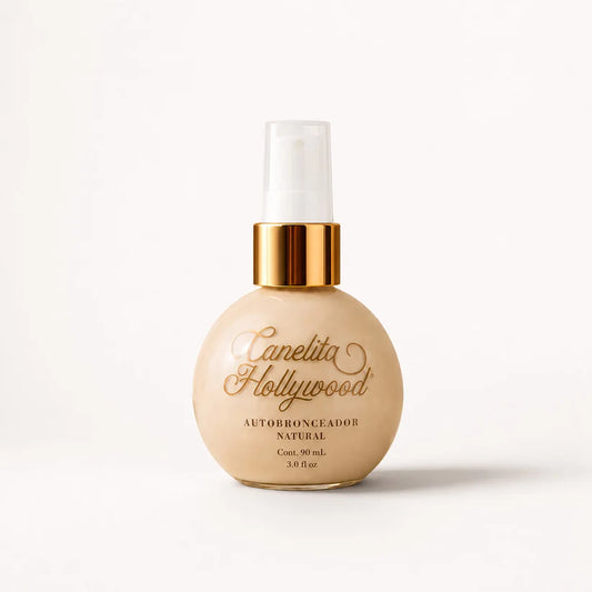 Frasco de 90 ml con dosificador del autobronceador – Canelita Hollywood autobronceador color natural | Nova Oficial