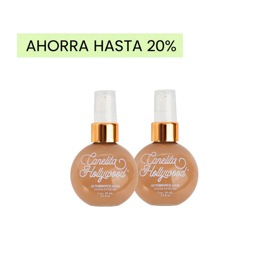 COMBO X2 CANELITA HOLLYWOOD® AUTOBRONCEADOR INTENSO
