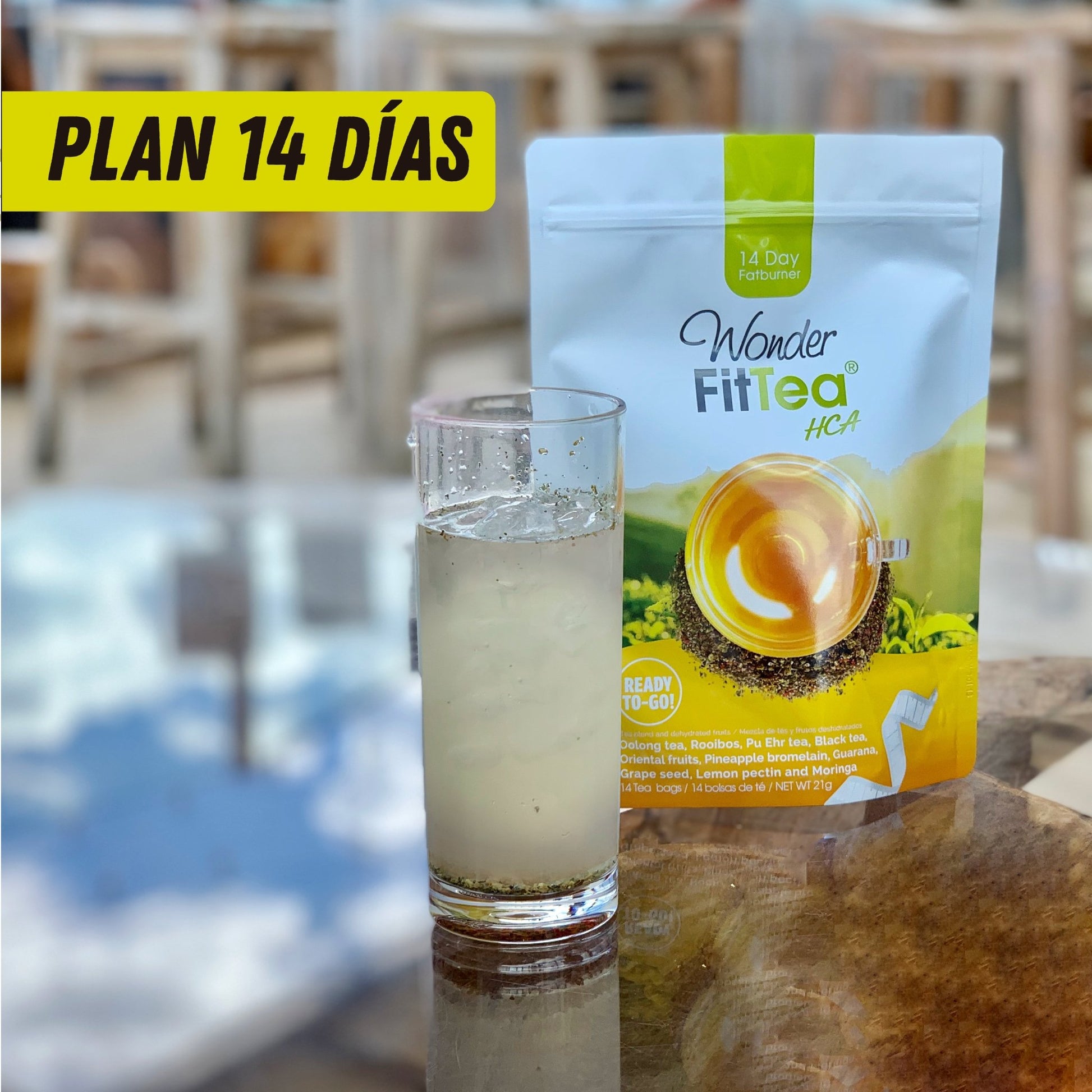 WONDER FIT TEA HCA / TÉ PARA EL DÍA - Nova Oficial - 