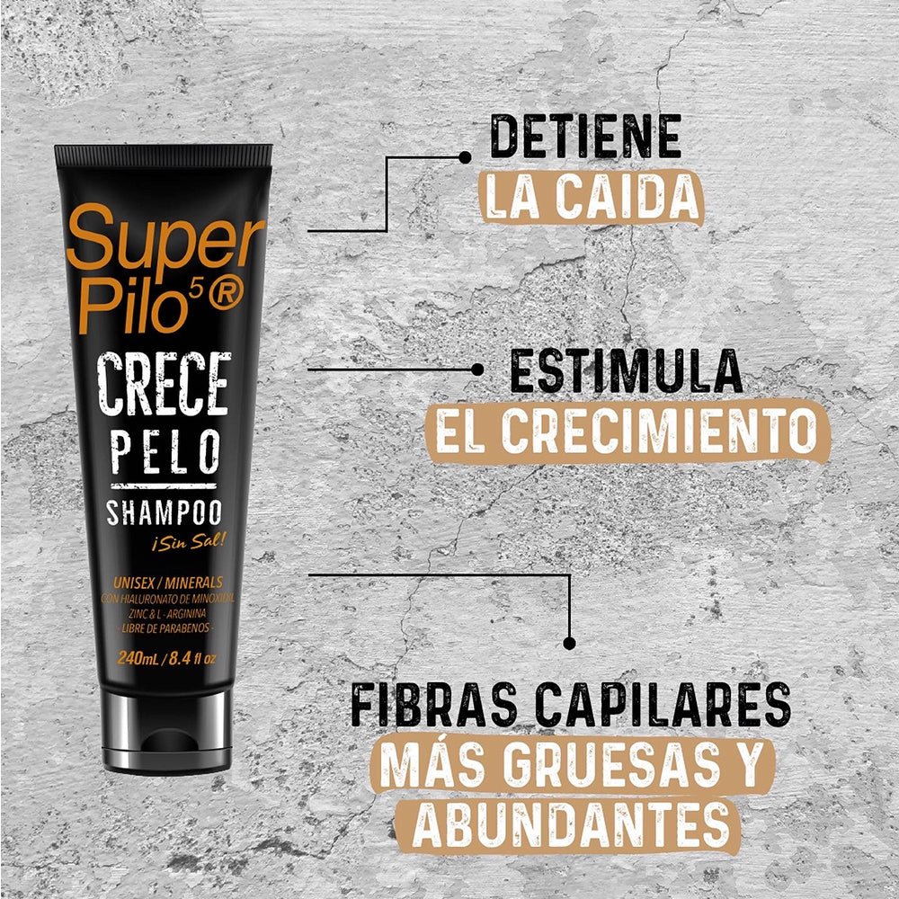 Tubo del shampoo y sus beneficios contra la caída del cabello – Superpilo shampoo crecepelo | Nova Oficial