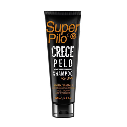 Tubo de 240 ml del shampoo sin sal con minerales – Superpilo shampoo crecepelo | Nova Oficial